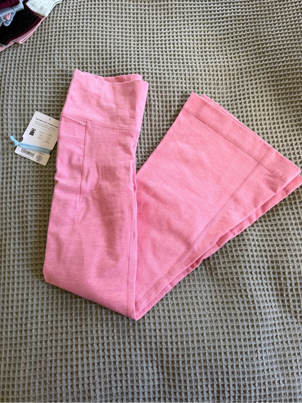 Athleta Girls Flare Leggings with Side Pocket